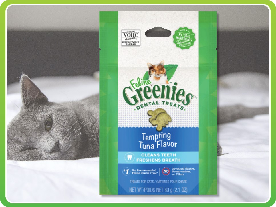 greenies cat treats tempting tuna 60g Shiploads