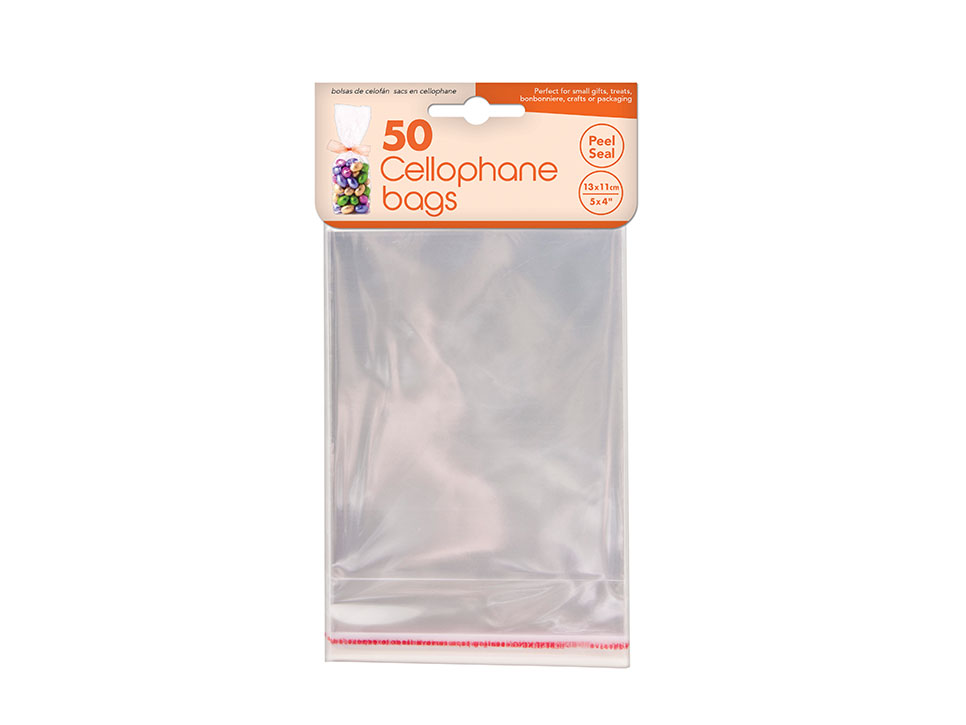 cellophane bags 13 x 11cm x 50 Shiploads
