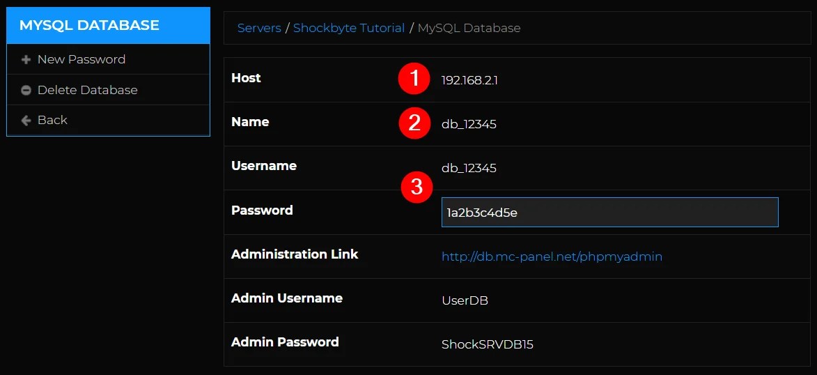 How to Use a MySQL Database on Your Minecraft Server Knowledgebase