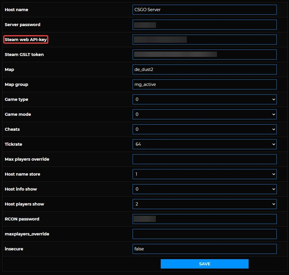 How to Get a Steam  API Key for Your CSGO Server Knowledgebase