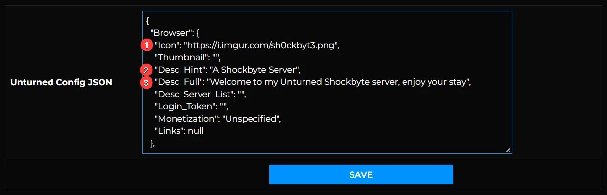 How To Change The Name And Description Of Your Unturned Server - Knowledgebase - Shockbyte