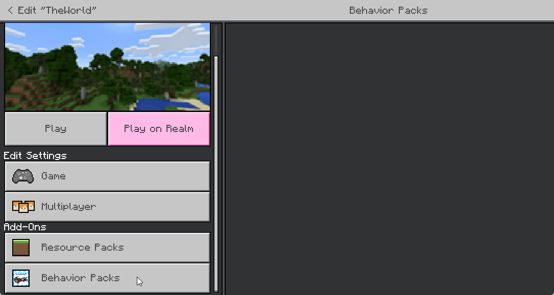 How to Install Addons on Existing Minecraft Bedrock Worlds