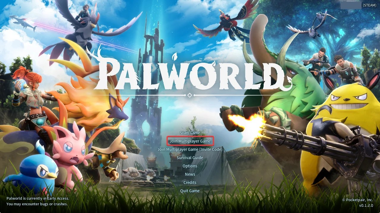 How to Join your Palworld Server - Shockbyte
