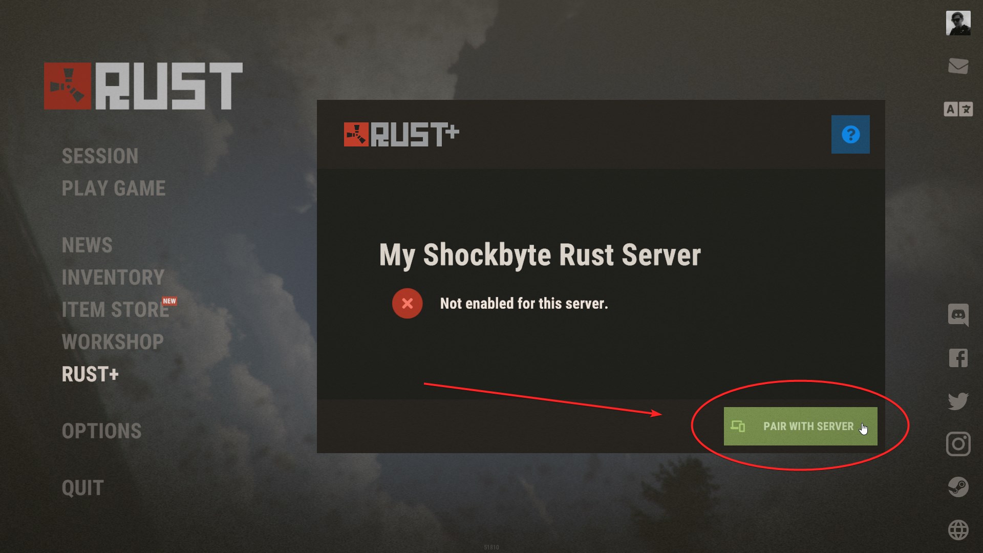 How To Pair The Rust+ Mobile App With Your Server - Knowledgebase - Shockbyte