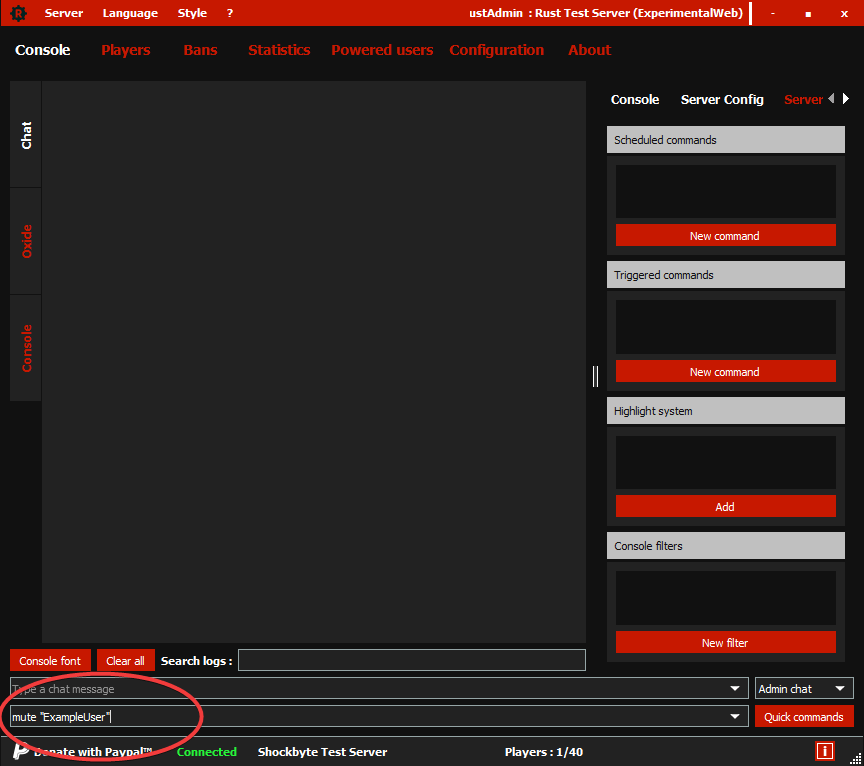 How to Mute/Unmute Players in Rust Knowledgebase Shockbyte