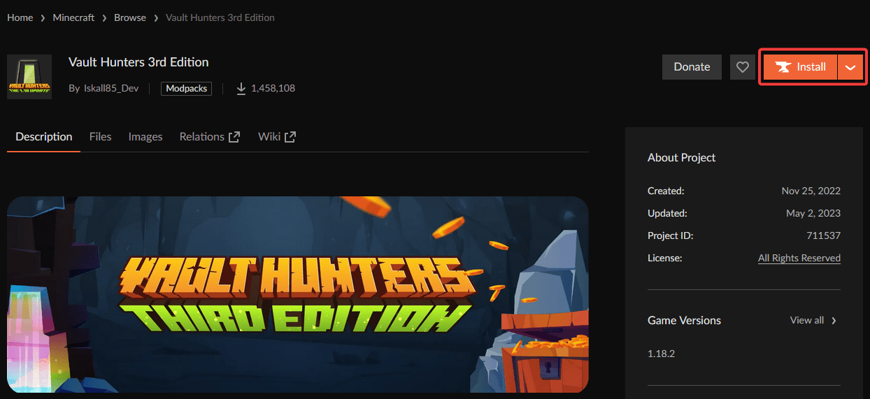 How to Install and Play Vault Hunters on your Minecraft Server Knowledgebase Shockbyte