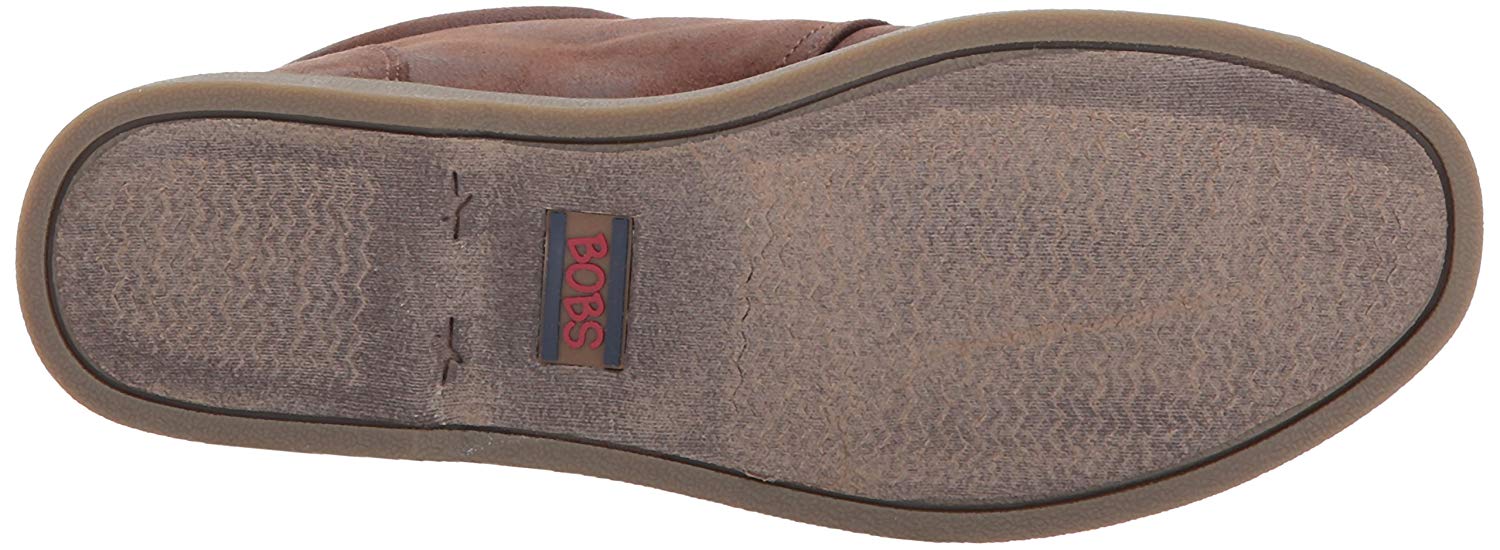 Skechers BOBS Women's Chill LuxeDrifting Flat, Brown, Size 8.5 xpDo