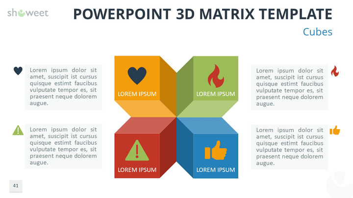 Matrix Templates for PowerPoint Showeet