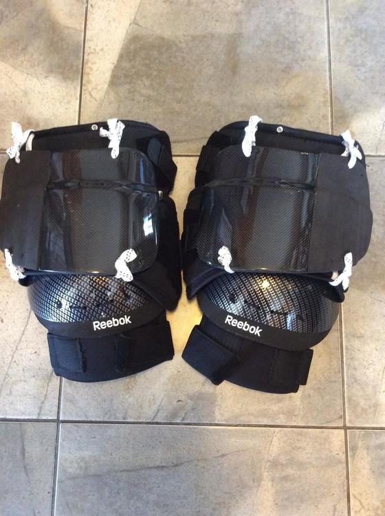 Reebok goalie knee pads. AHL Returns SOLD Hockey Goalie Leg Pads