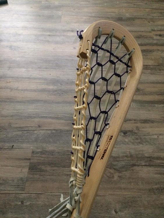 Traditional stick. Iroquois made. never used SOLD Lacrosse