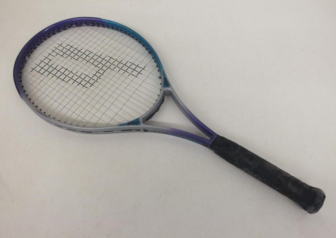 Prince Graphite Thunder Oversize Tennis Racquet w/4 3/8" Grip Fast