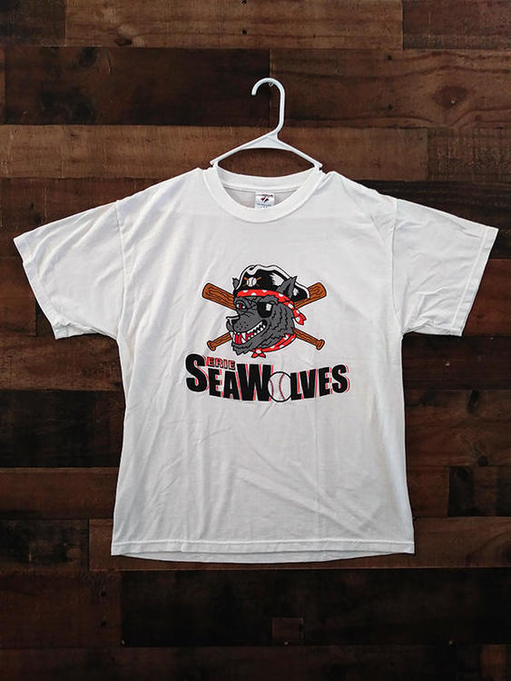 MiLB Eastern League ERIE SEAWOLVES DETROIT TIGERS White Team Shirt