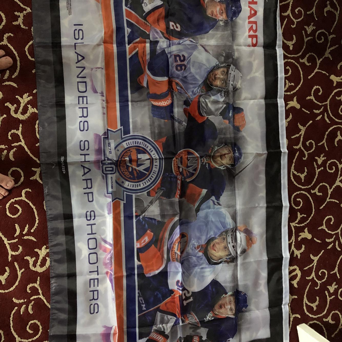New York Islanders 2012 Banner/flag 34x57approx SidelineSwap