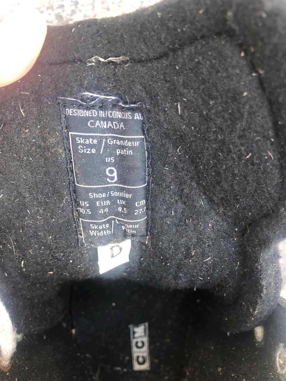 CCM Vector roller Blades 9D With New Wheels SidelineSwap