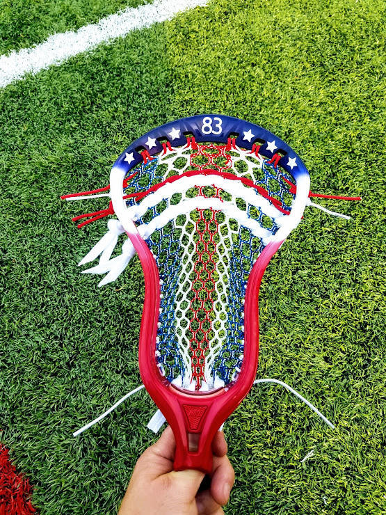 USA STX Stallion Lakota OR ANY HEAD IN MY LOCKER Red Blue White