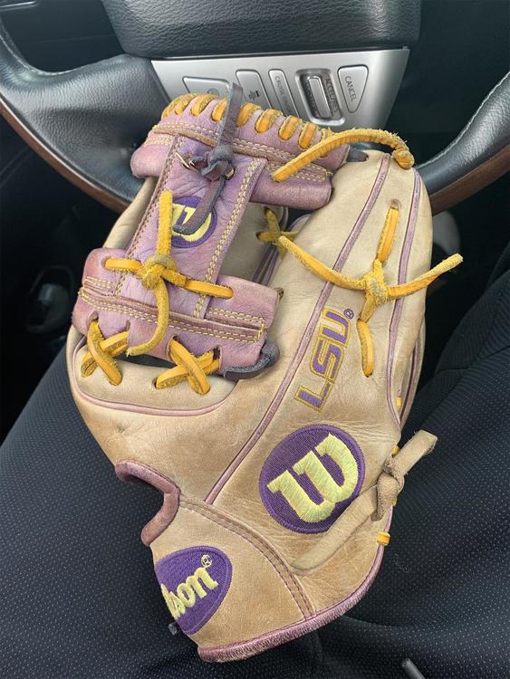 Wilson Exclusive / Limited Edition LSU A2000 11.5" Glove SOLD