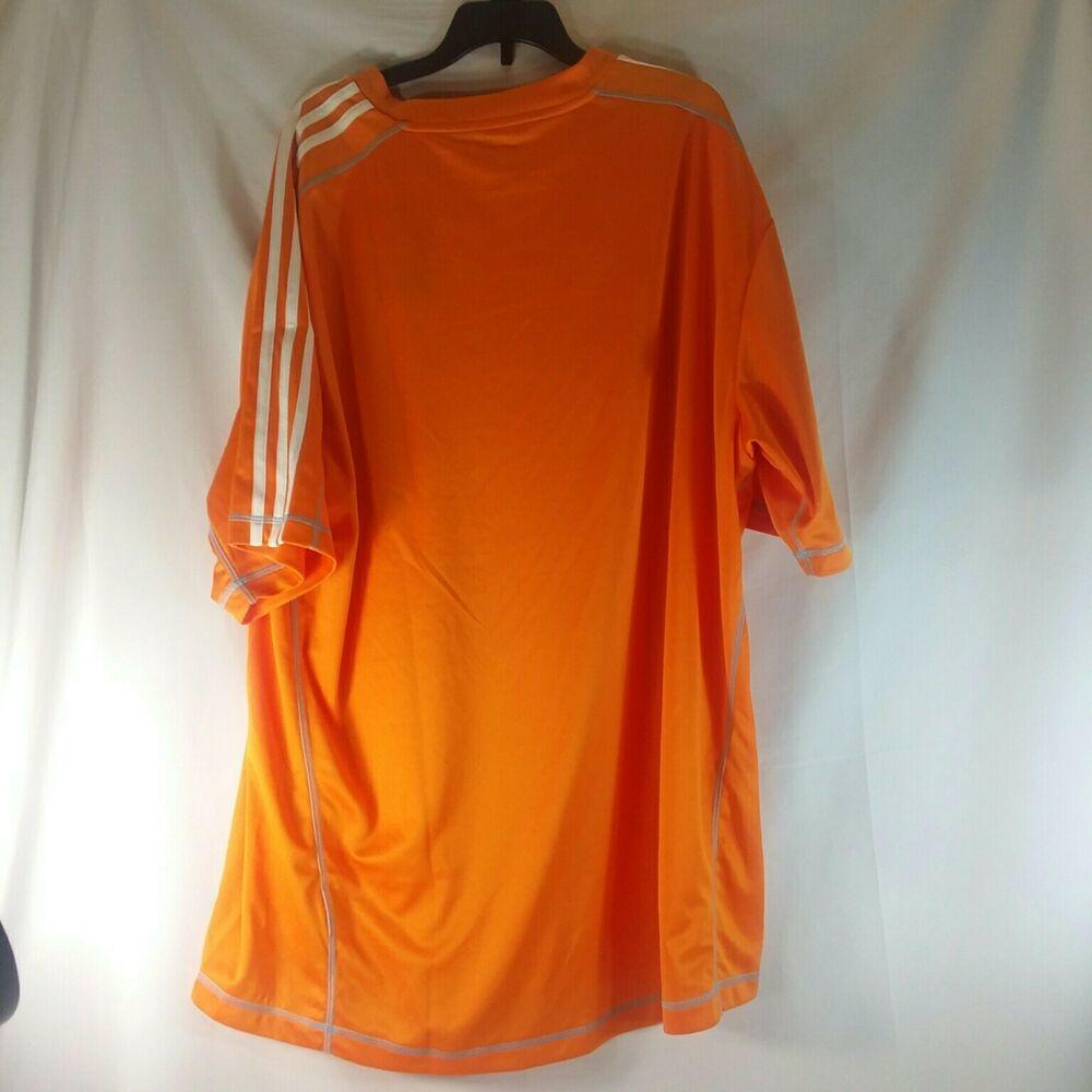 Adidas XL Extra Large Orange Soccer Jersey NEW SidelineSwap
