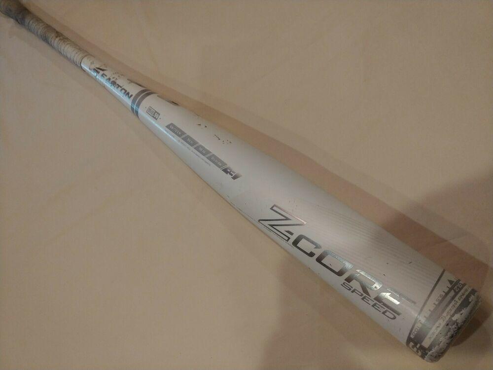 USED Easton Zcore Speed Whiteout 33/30 (3) 2 5/8" BBCOR Baseball Bat