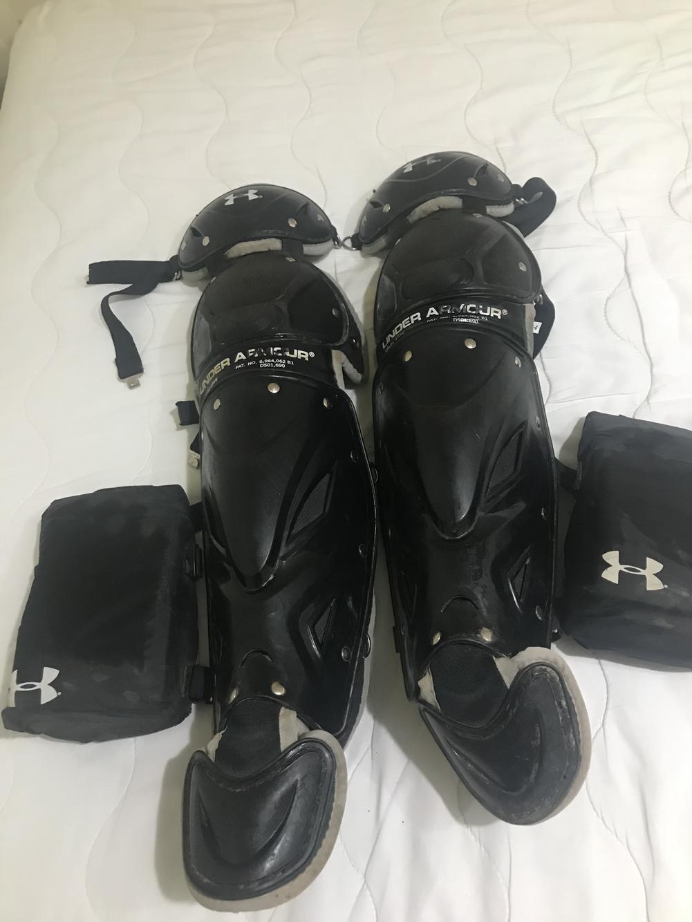 Used Under Armour Catcher's Leg Guard 1216years SidelineSwap