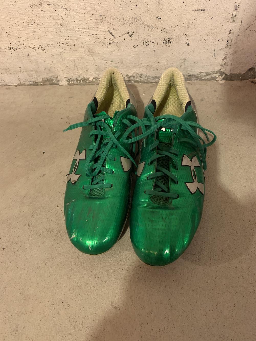 Green Adult Turf Cleats Under Armour SidelineSwap