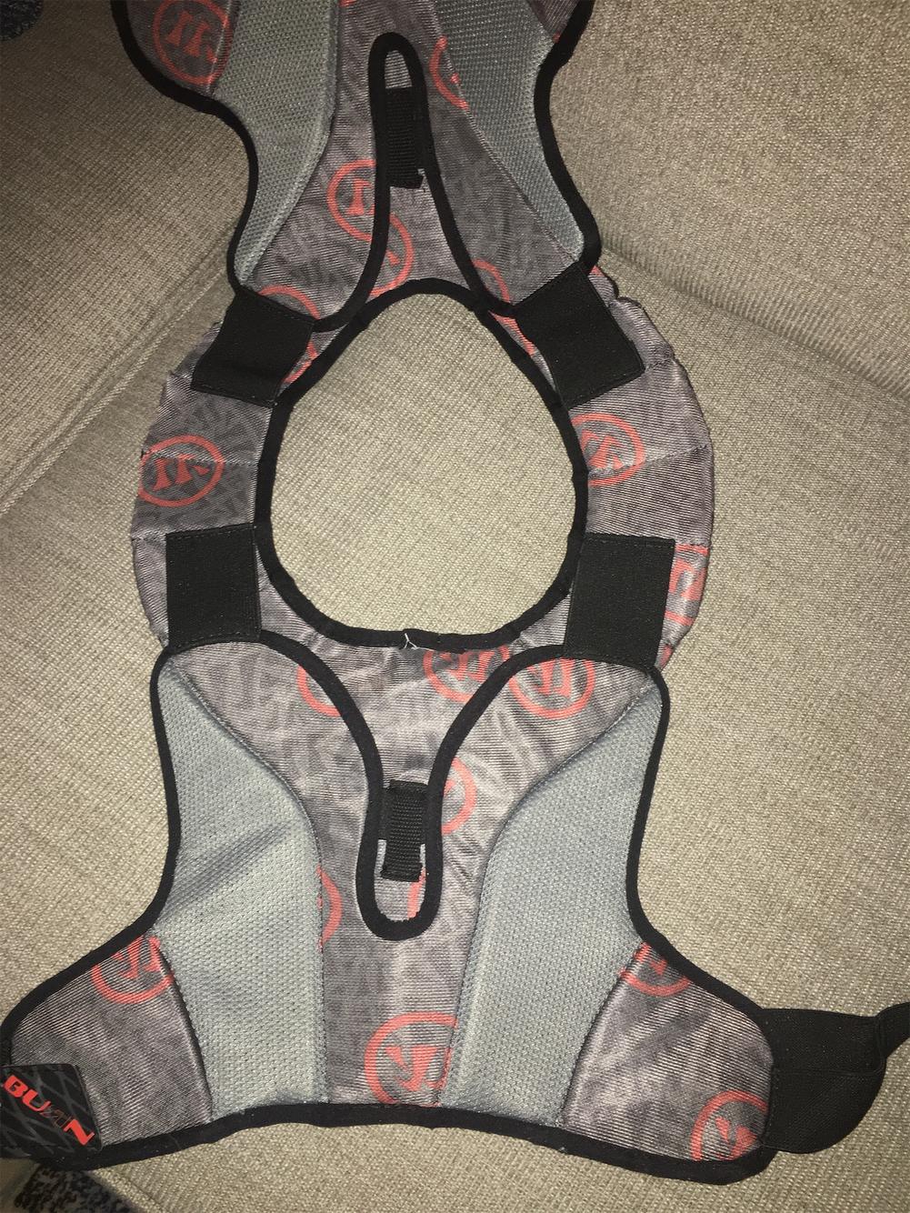 Used Medium Warrior Burn Hitman Shoulder Pads SidelineSwap