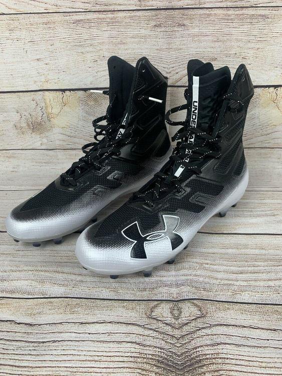 Under Armour Mens Highlight MC Football Cleats Black High Top 3000177