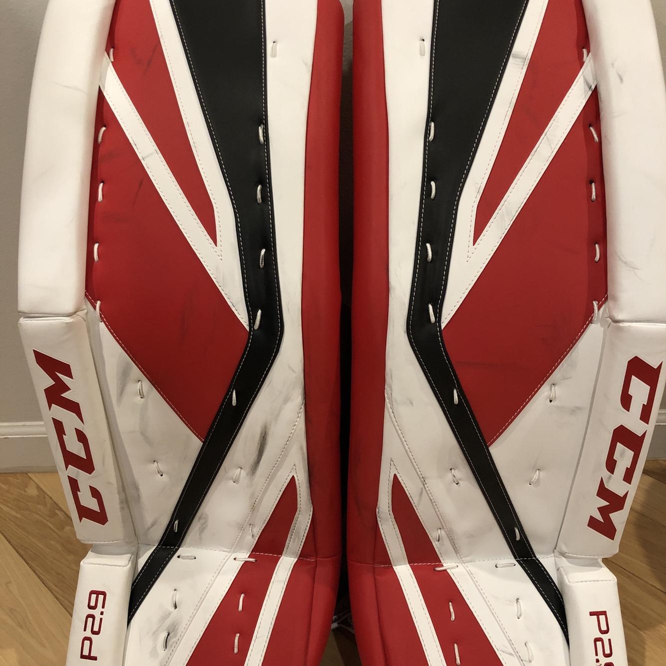 Used 30" CCM Premier P2.9 Goalie Leg Pads SidelineSwap