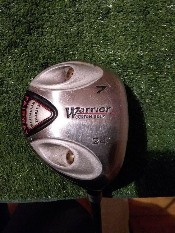 Warrior Custom 24* 7 Wood Long Drive Graphite Shaft Golf Clubs
