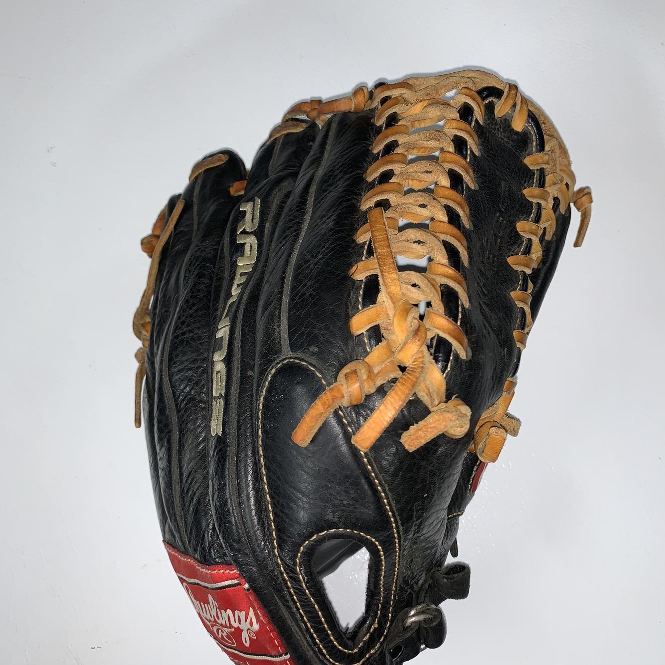 Black Used Outfield Premium Series 12.75" Baseball Glove SidelineSwap