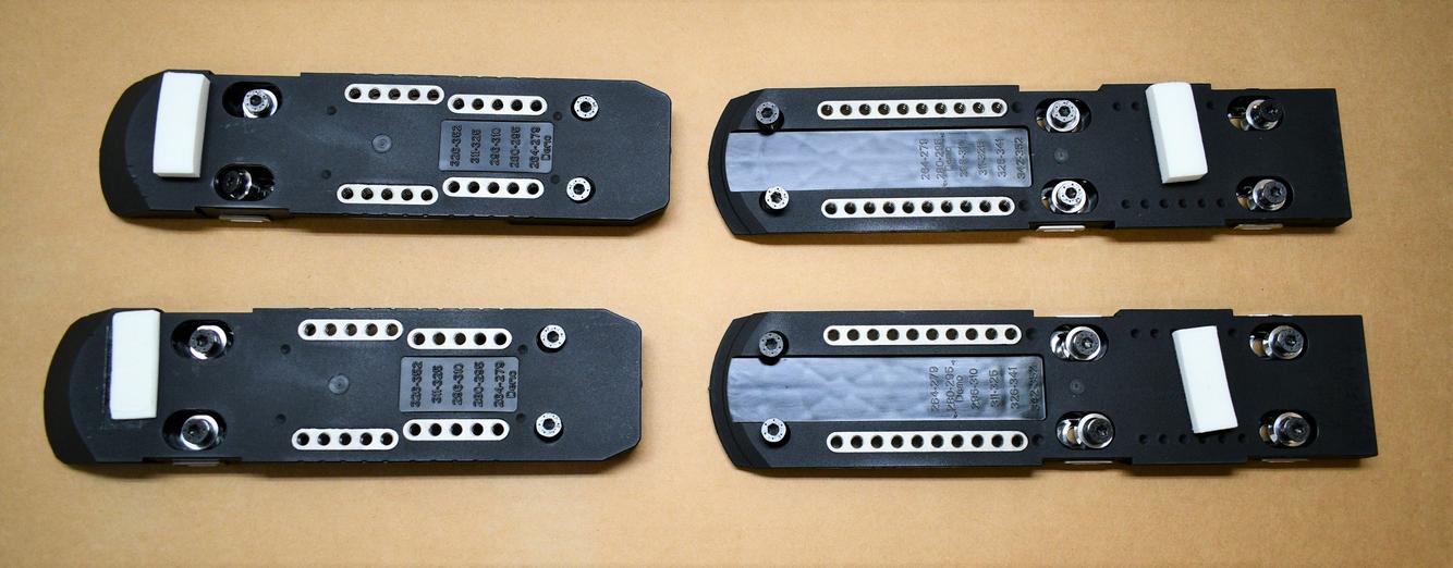 new R21 ski race plates ROSSIGNOL look DYNASTAR binding risers