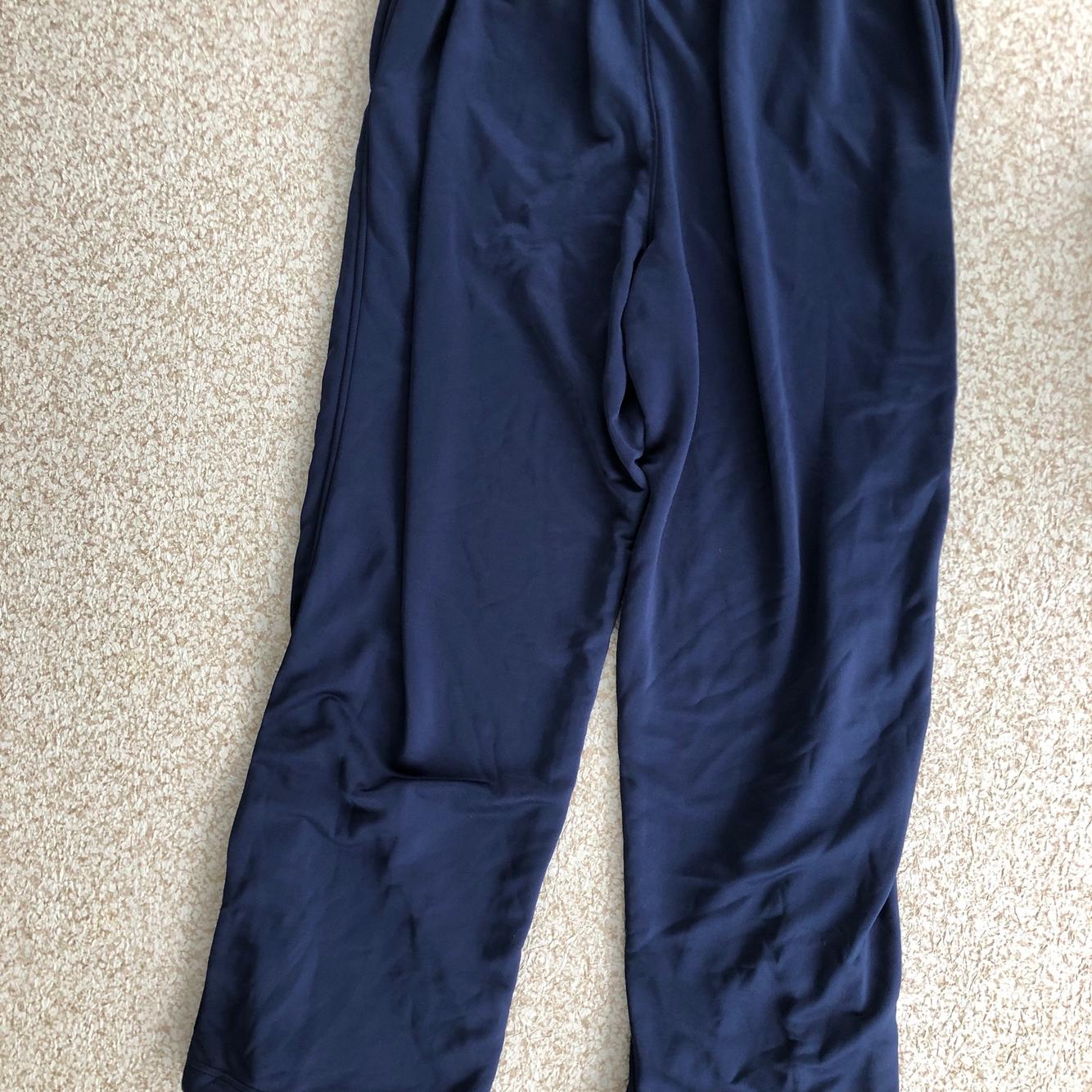 New Dark Navy Men's Adult Large Nike Basketball Pants SidelineSwap