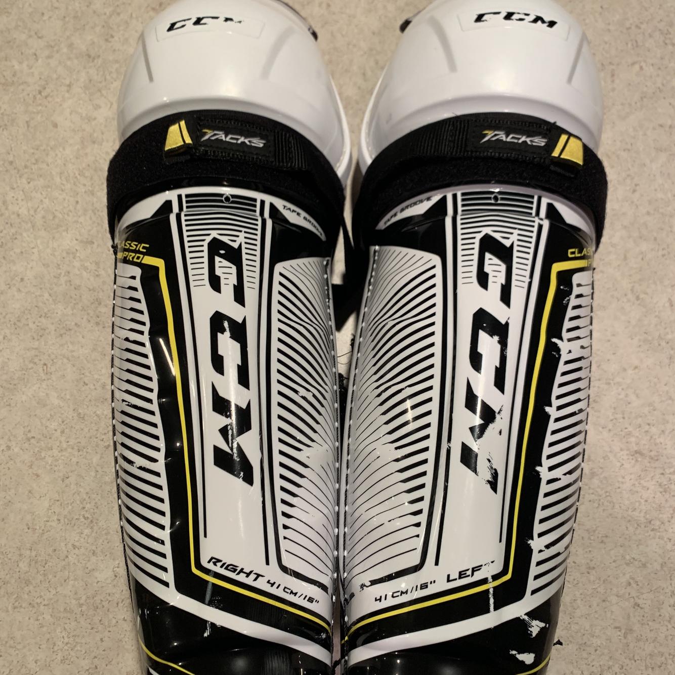 CCM Tacks Classic Pro Shin Pads (16”) SidelineSwap