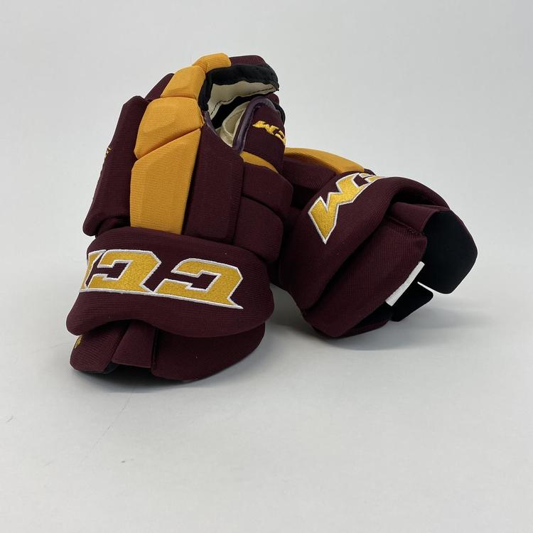 Brand New ASU Red CCM HGTKPP Tacks Gloves 13" SidelineSwap