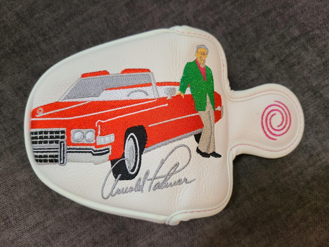 Odyssey Custom Arnold Palmer Tribute Mallet Putter HeadCover, Genuine