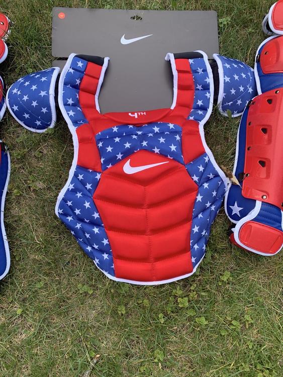 Adult Nike Pro Catcher's Set 4th Of July Pro Issue SidelineSwap