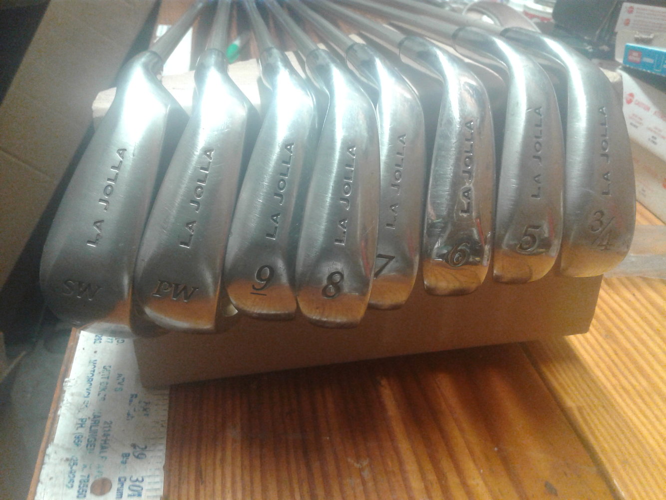 La Jolla Iron Set 39, PW, SW With La Jolla Putter and Cobra Driver and