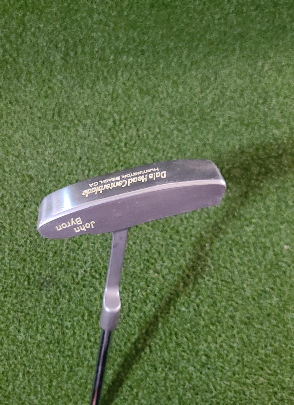 John Byron Dale Head Centerblade Long Putter, RH, 41" Steel Shaft, 2