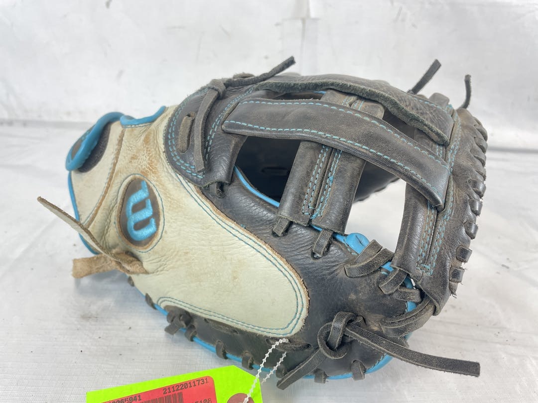 Used Wilson A800 Aura A08rf17fpcm 34" Leather Fastpitch Softball