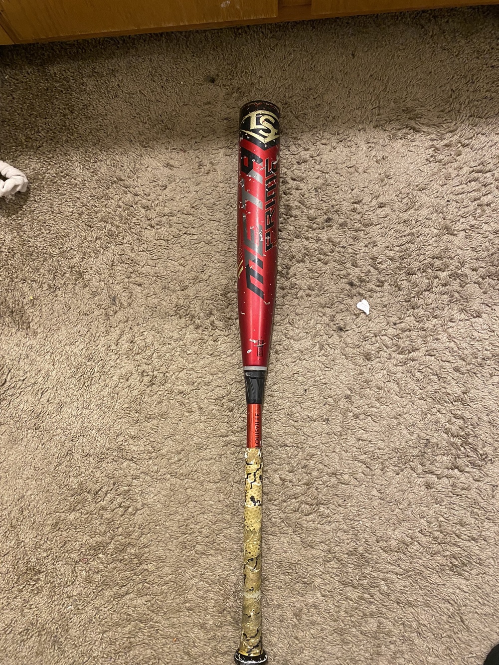 2019 Louisville Slugger Red Meta Prime (3) 30 oz 33" Meta Prime Bat SidelineSwap
