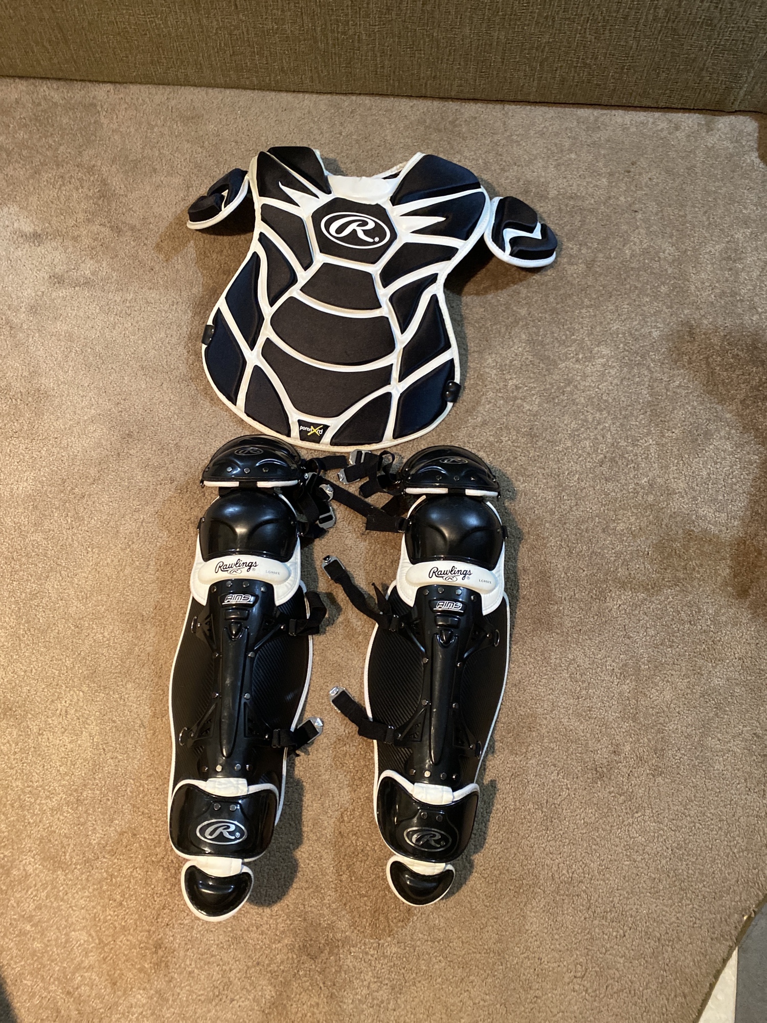 Rawlings 950x Catcher Set SidelineSwap