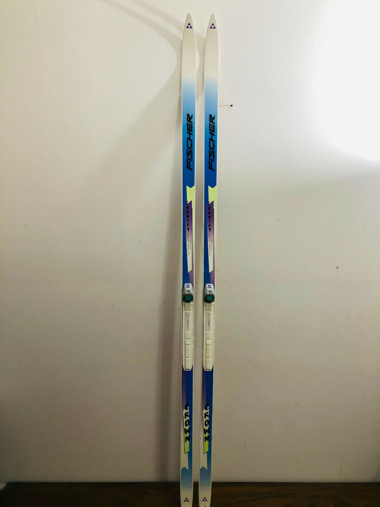 Fischer Crown Nordic / Cross Country XC Skis 210 cm. Salomon SNS