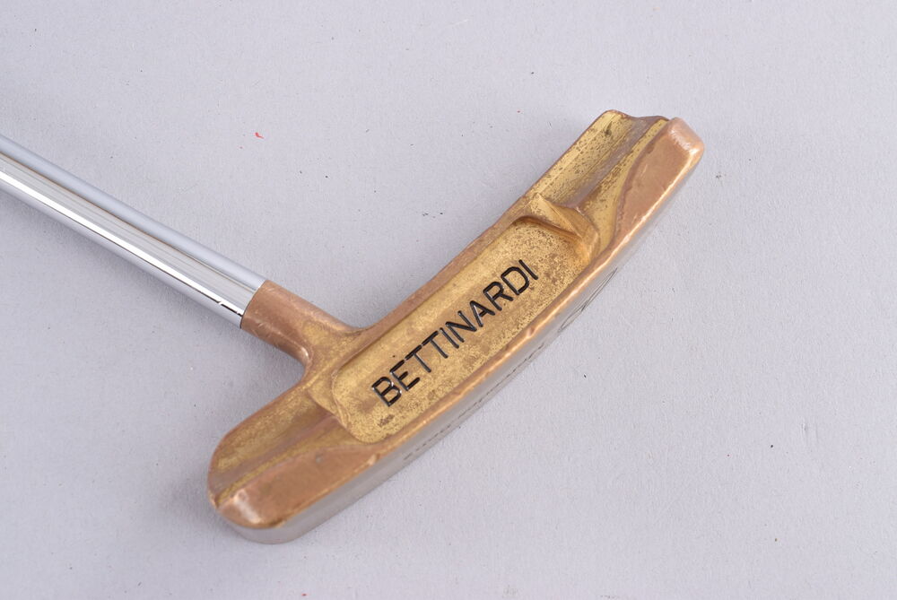 Bettinardi RJB Mercedes Benz Limited Edition Gold Putter RH Steel Shaft
