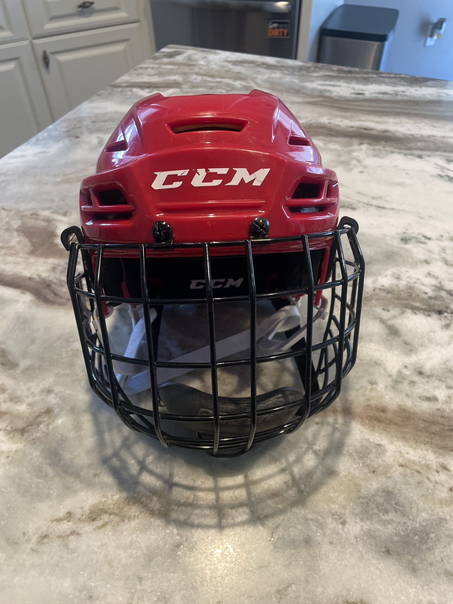 Used Small CCM Tacks 310 Helmet SidelineSwap