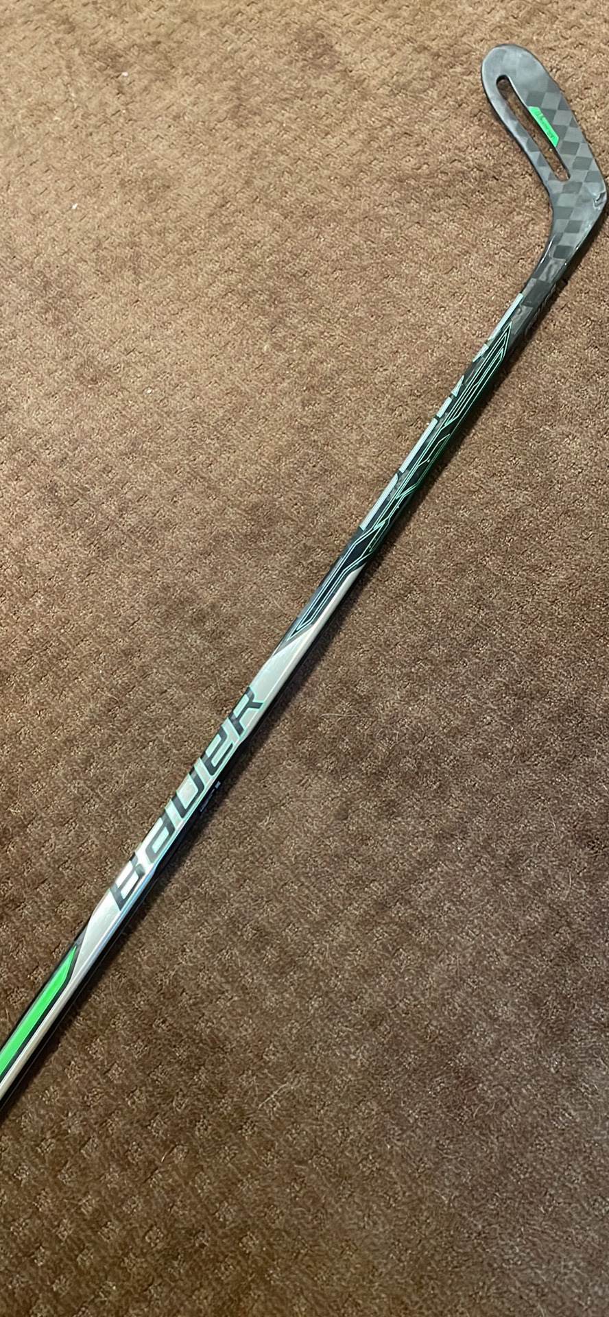 Bauer Junior Left Hand P28 Sling Hockey Stick 50 Flex Uncut SidelineSwap