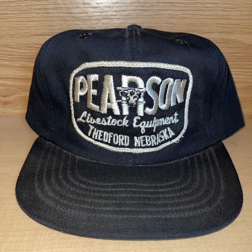 Vintage Pearson Livestock Equipment Thedford Nebraska RARE Patch