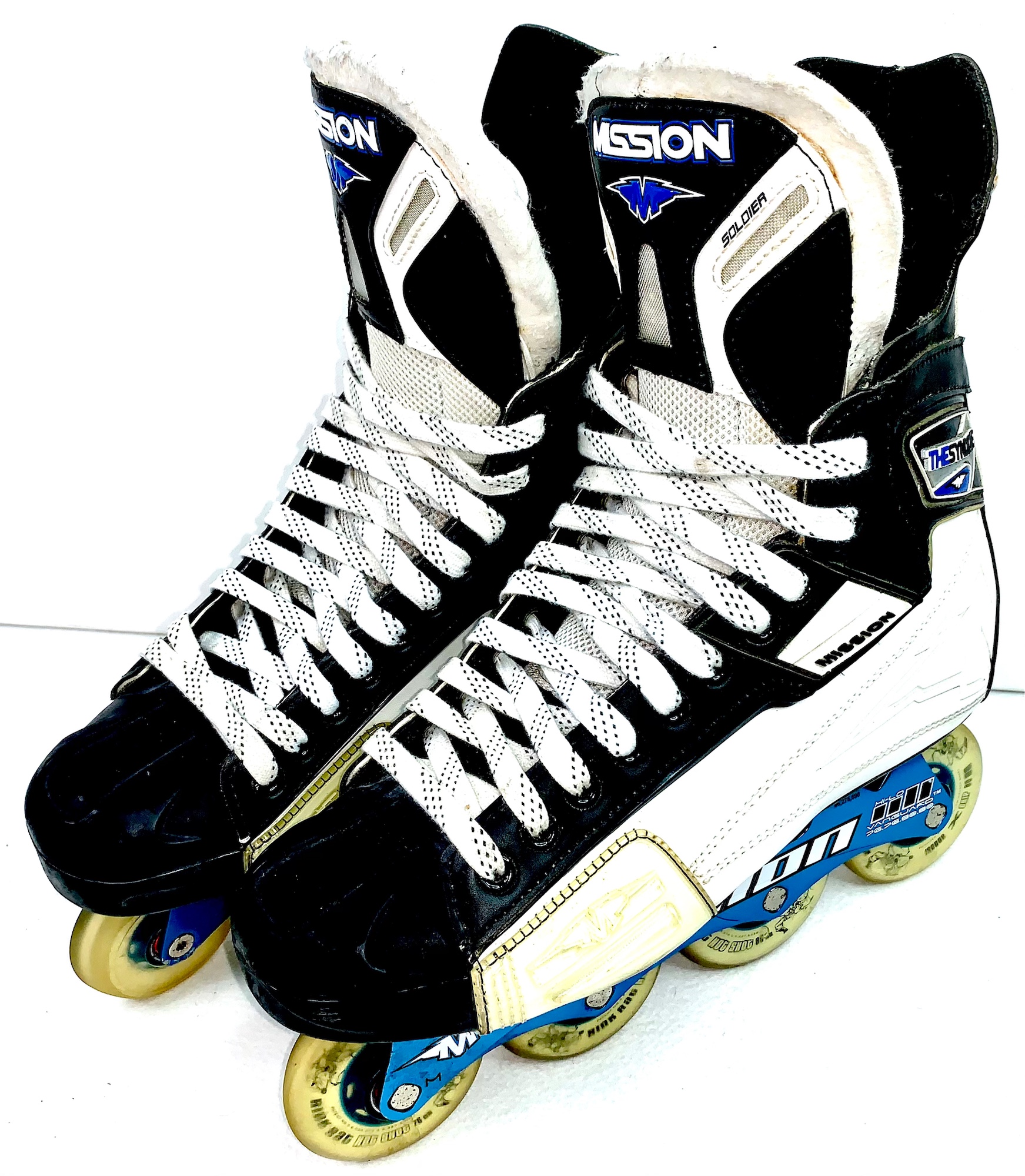 Mission Soldier Inline Hockey Roller Skates Size 11D (11 US Men Shoe