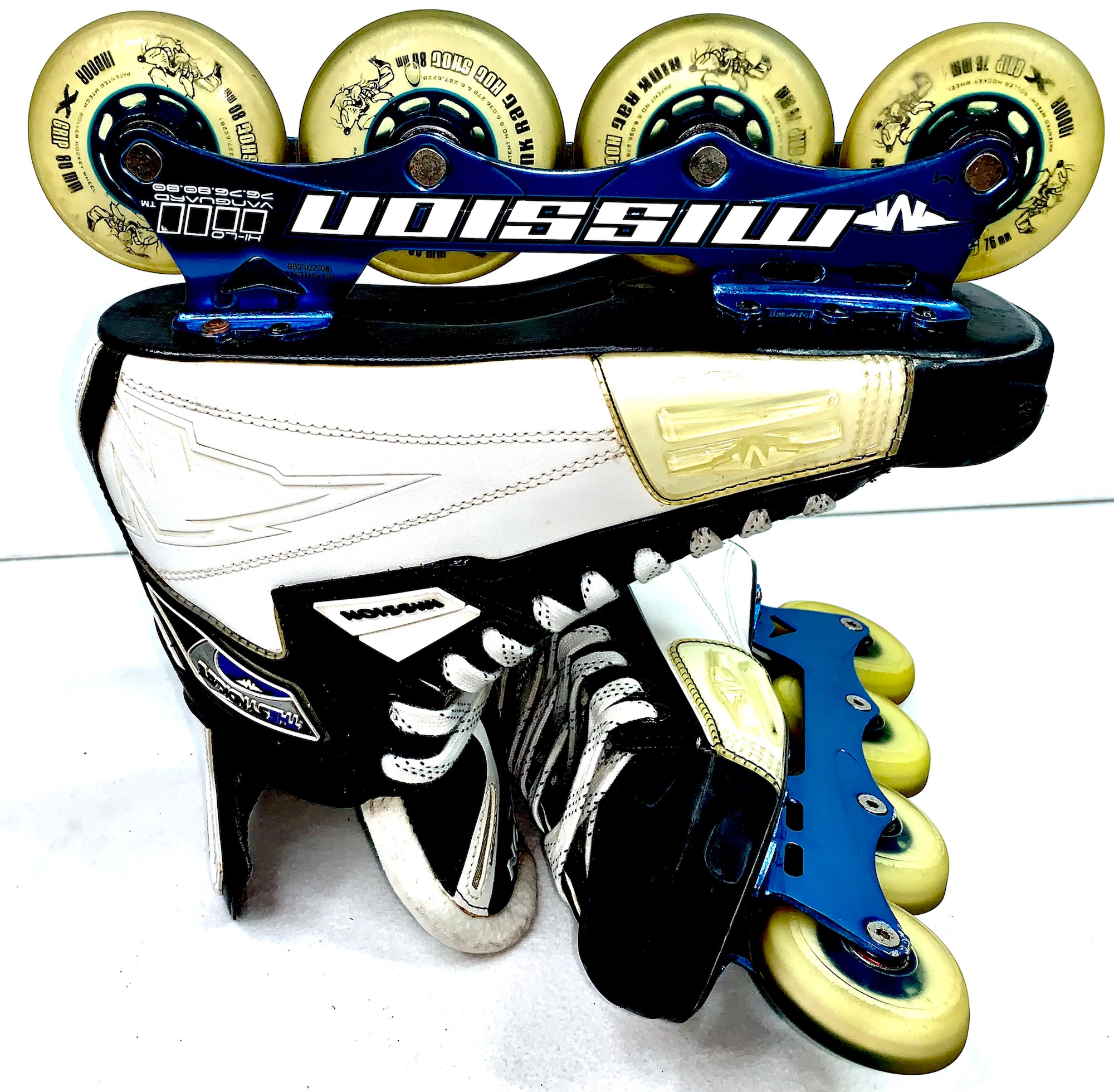 Mission Soldier Inline Hockey Roller Skates Size 11D (11 US Men Shoe