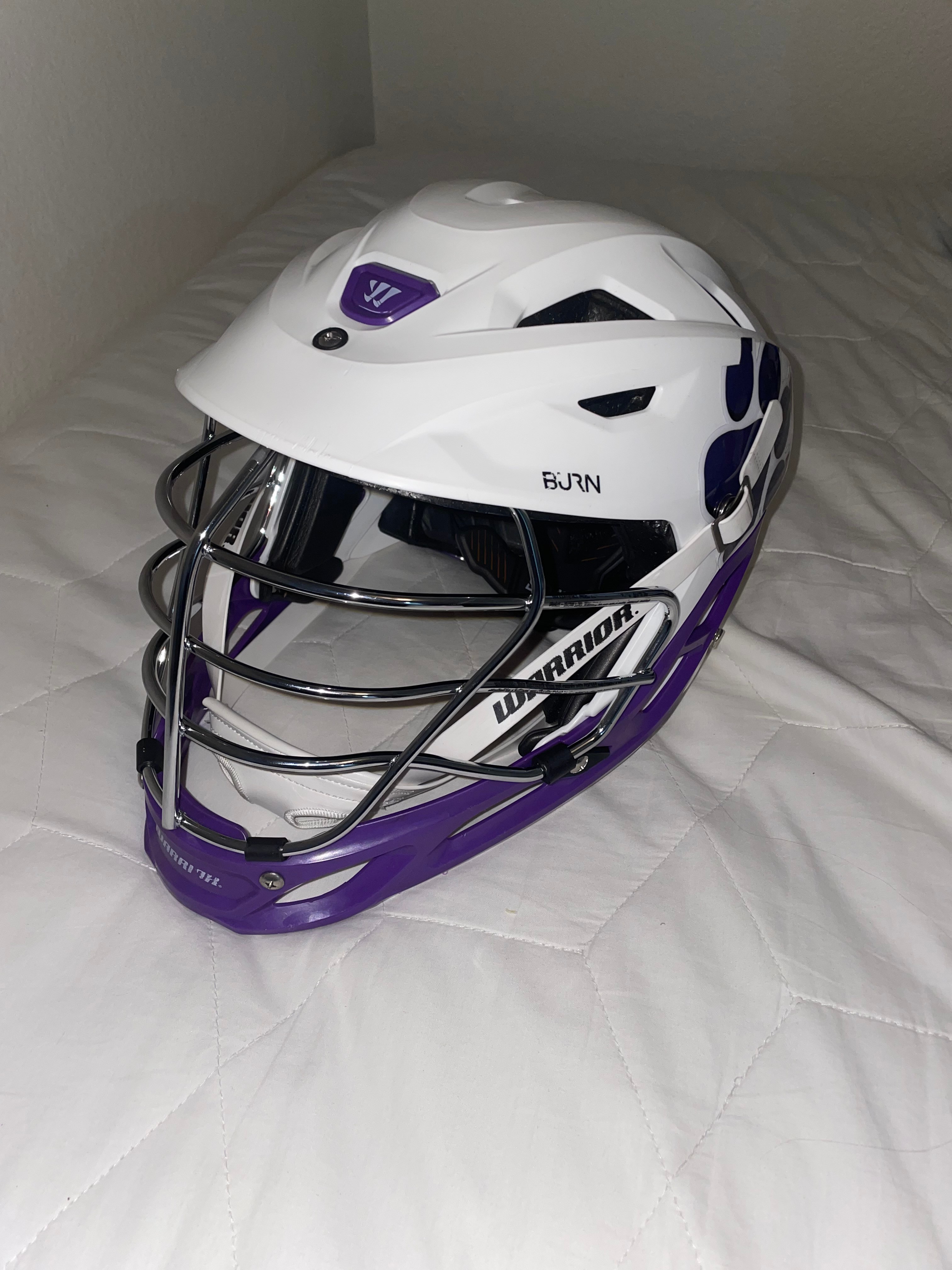 2021 * PLL WATERDOGS GAME USED HELMET SidelineSwap