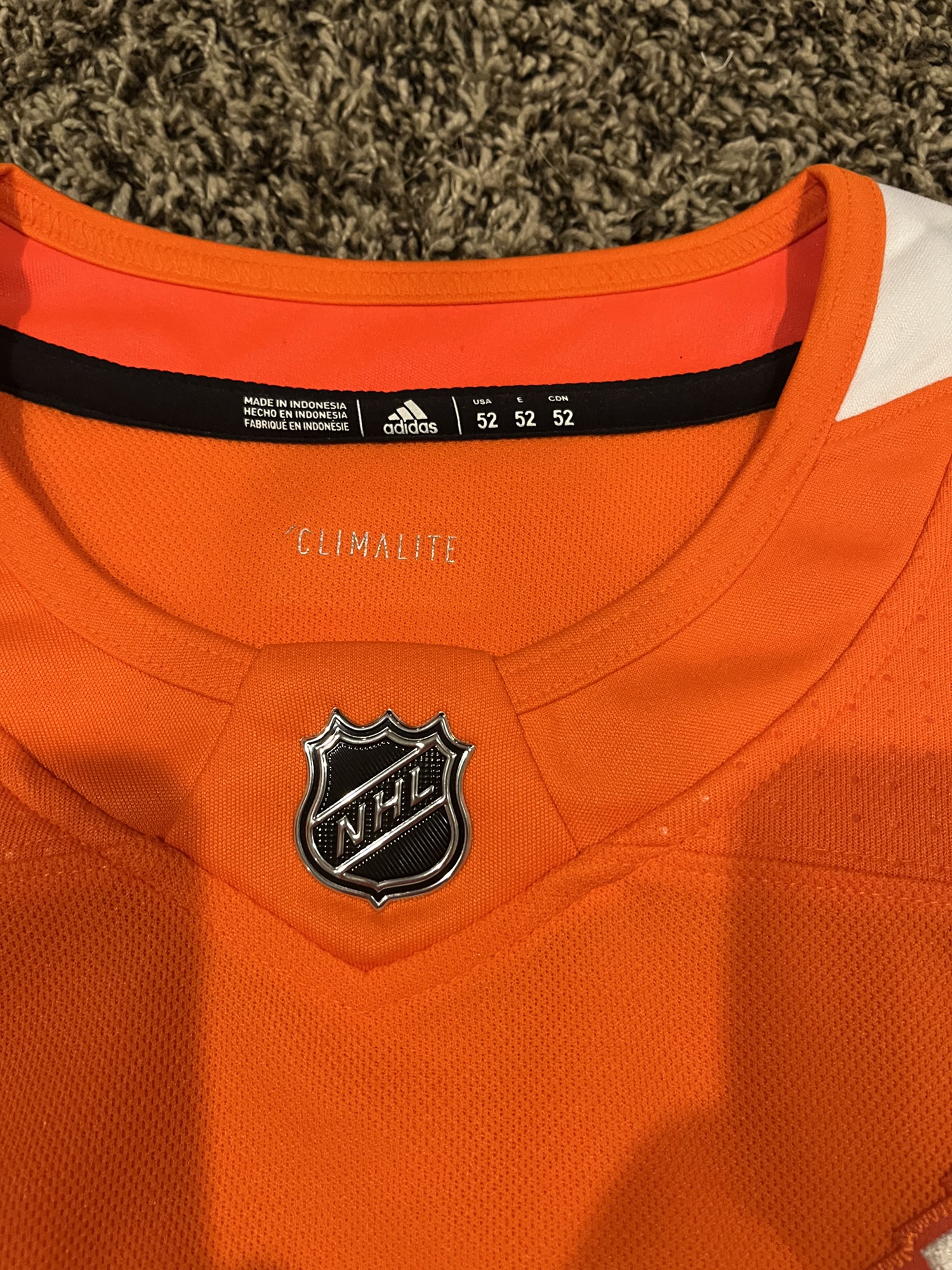 Philadelphia Flyers Adidas Practice Jersey SidelineSwap