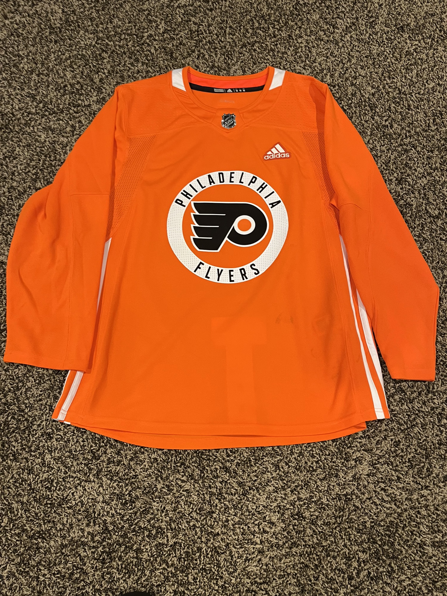 Philadelphia Flyers Adidas Practice Jersey SidelineSwap